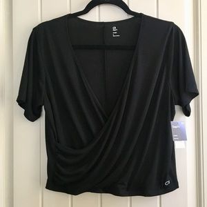 Gap workout Crop Top - Black